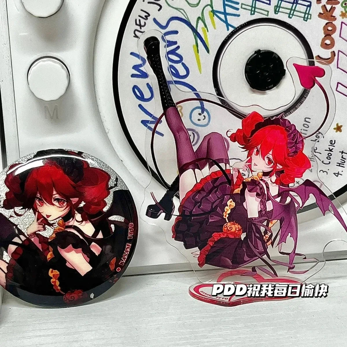 New Kasane Teto Acrylic Stand Figure Hatsune Miku Project Diva Anime Peripheral Delicate Room Arrangement Desktop Ornament Gift