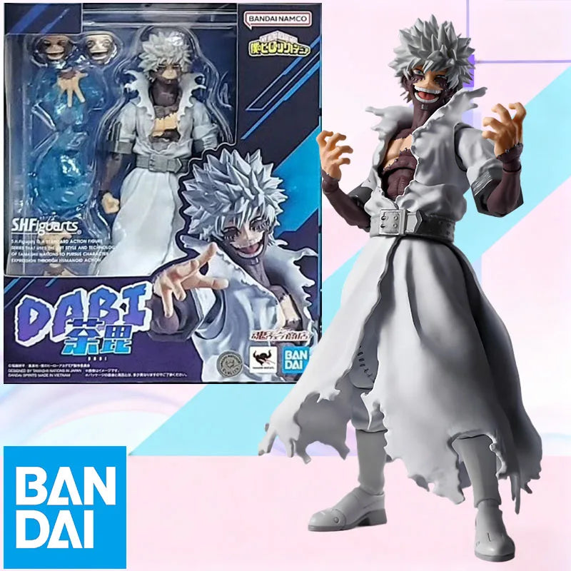 In Stock BANDAI Original Box S.H.Figuarts My Hero Academia DABI SHF Action Figure Model Gift for Kids Foam Box Packaging