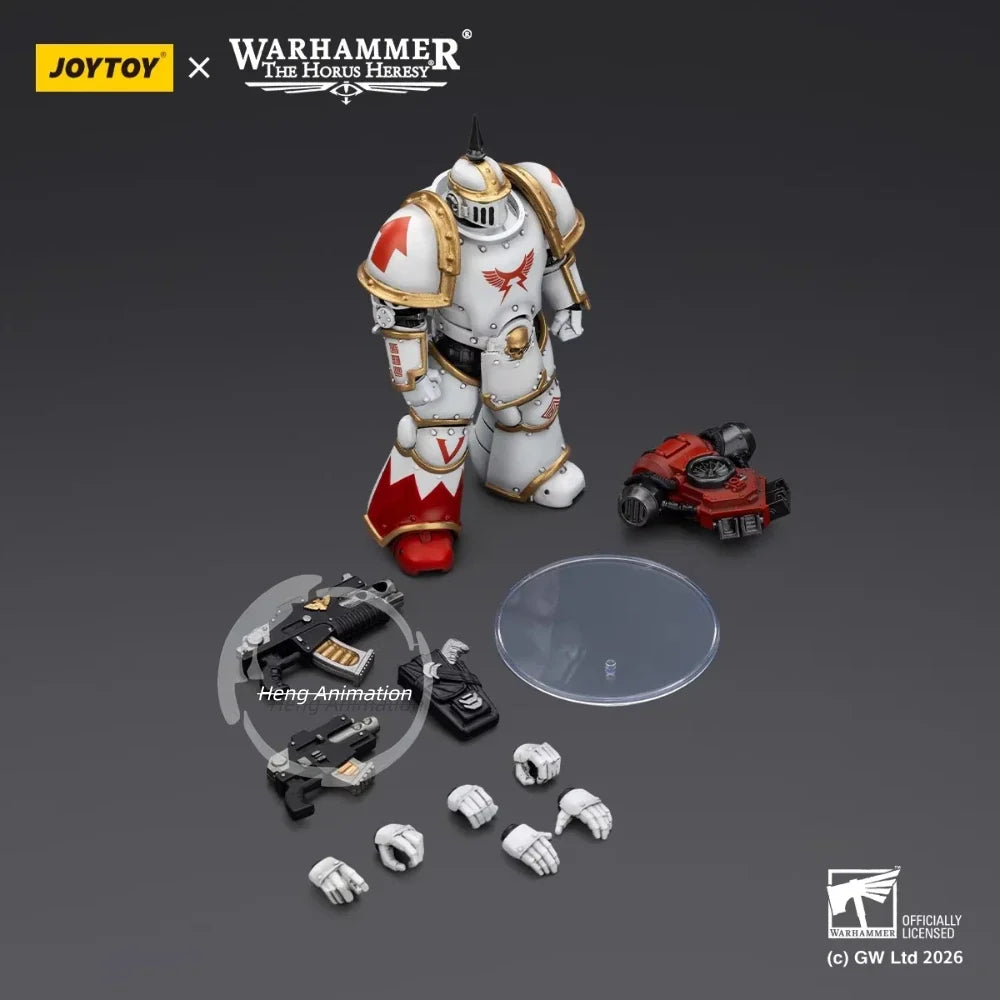 JOYTOY Dark Source 40K 1/18 White Scars Chapter Jaghatai Khan JT03363 Articulated Cool Action Figure Collection