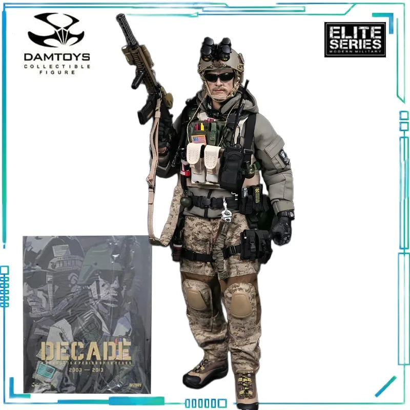 DAMTOYS Original ELITE SERIES Series Navy SEALs (Ten Year Journey) Finished Product Movable Soldier Model Boy's Gift Collect