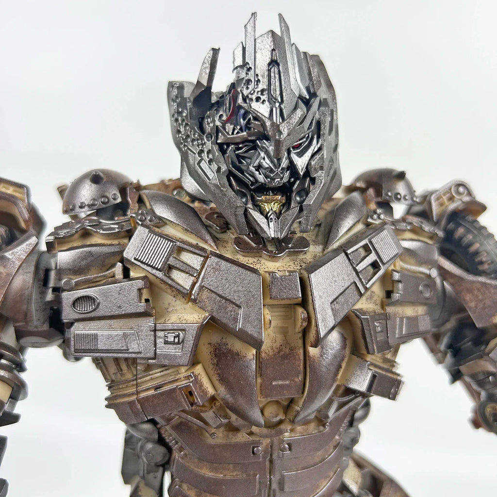 UT Transformion R-05 R05 33cm MG Tank Damaged Battle Damous Uniquetoys R 05 Robot Action Figure Collect Gifts