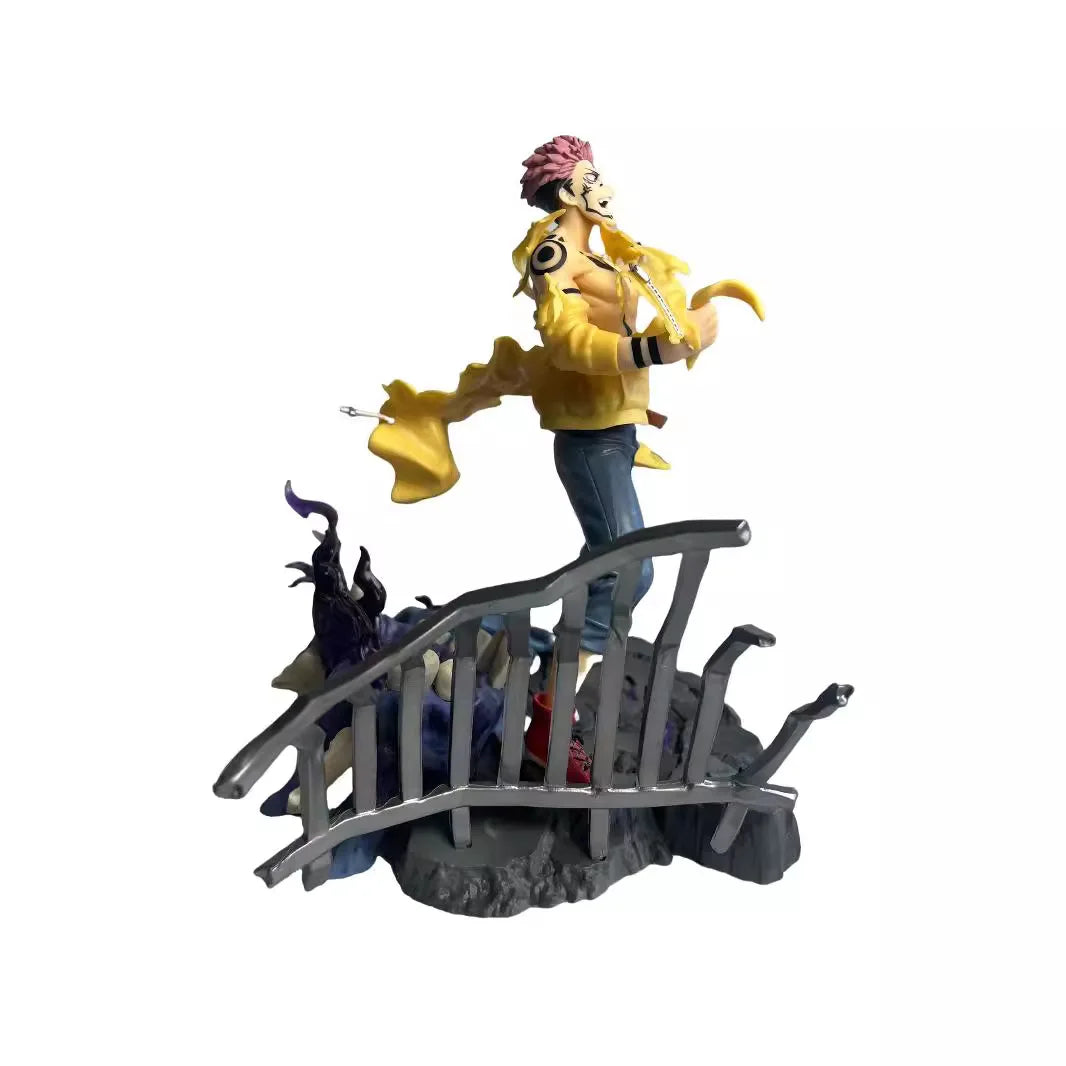 27cm Jujutsu Kaisen Ryomen Sukuna Figure Model Toy PVC SSF eStream MAPPA Action Figures Statue Collecting Decorative Gifts