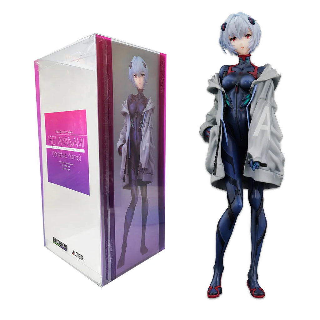 22cm Anime EVA NEON GENESIS Ayanami Rei EVANGELION Figures Millennials Illust Action Figure Trendy Clothes PROTOTYPE Model Toy