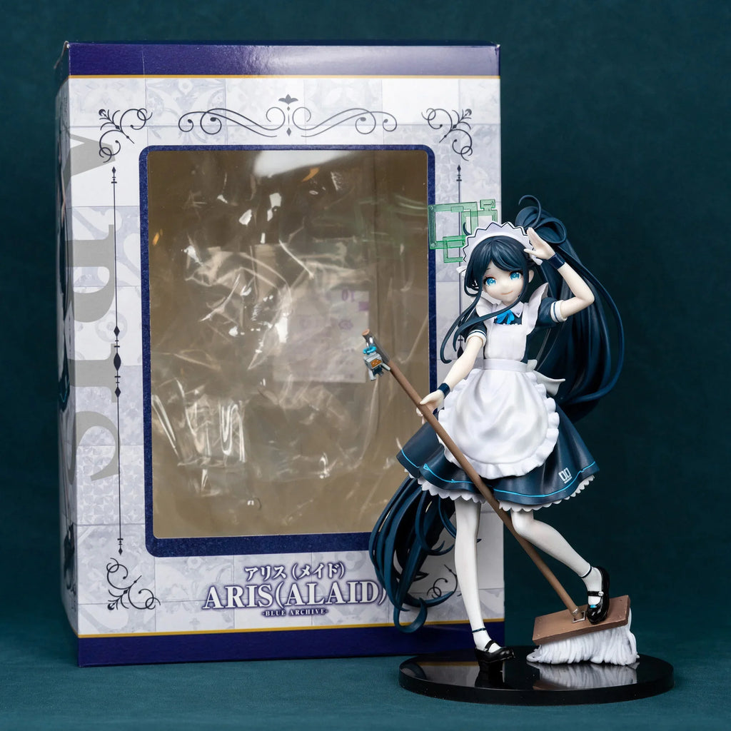 24cm Blue Archive Tendou Aris Al-1s Kawaii Maid Game Girl Figures Models Statue Models Boys Collectible Ornament Doll Toys  Gift