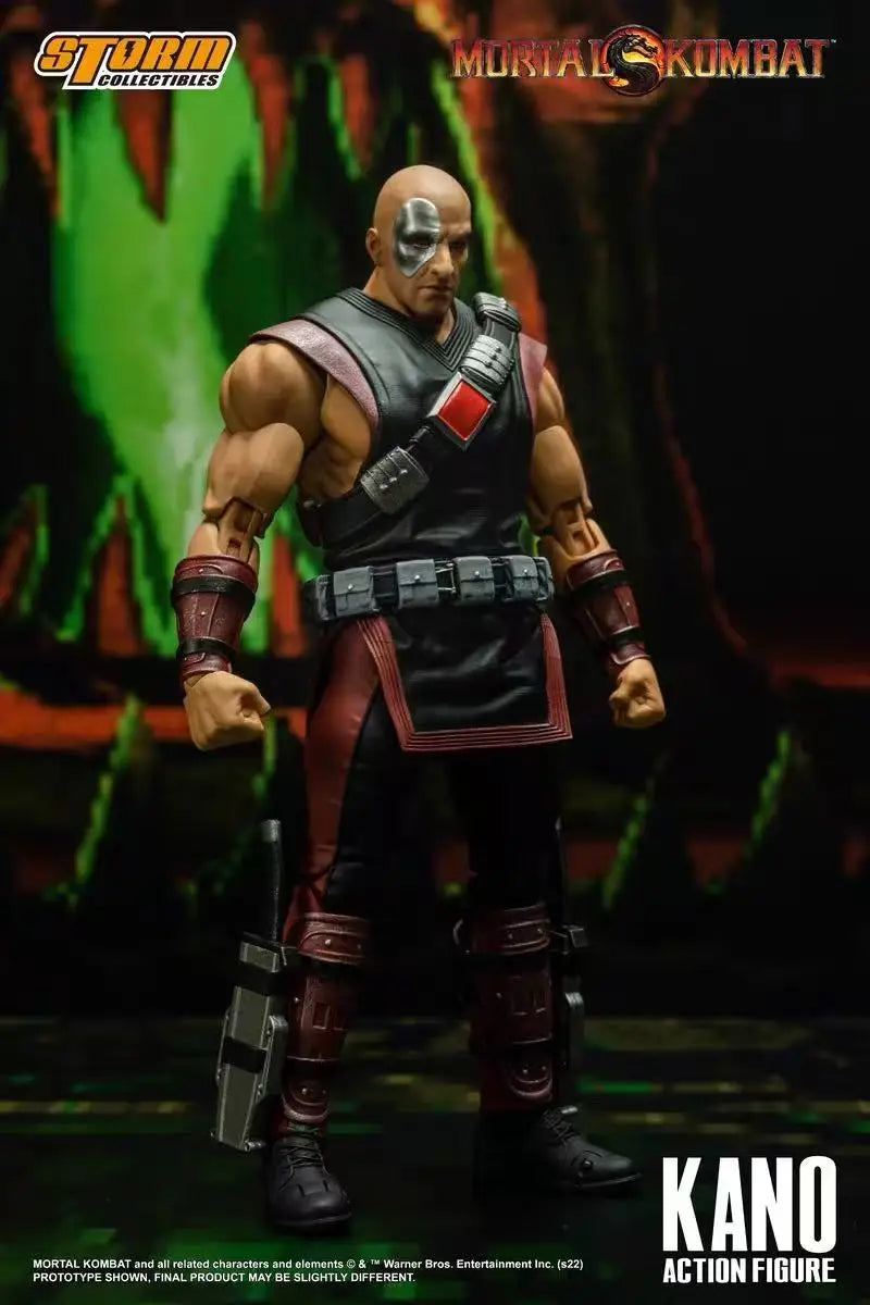 【Original】Mortal Kombat KANO DCMK13 1/12 Figure Model Collection Toy Gift