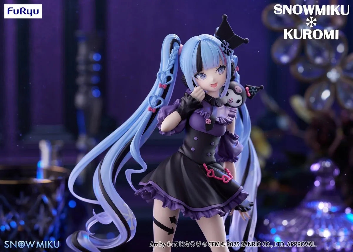 Original FuRyu Trio-Try-iT  TTT Hatsune Miku Action Figure Toys PVC Model Collection Anime Figurine Doll Gift