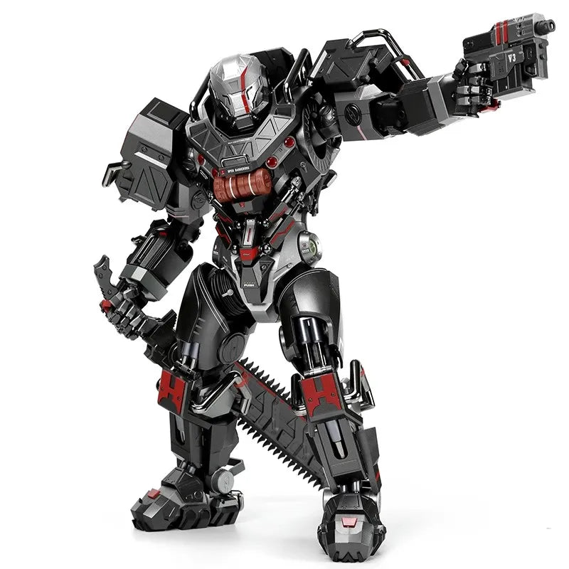 1/9 MENG Assembly Figure LINGCAGE Heavy-duty Mecha MU2-DAWN White Shark 04 Anime Figure Mark MECHA-008 Collectible Custom Gift