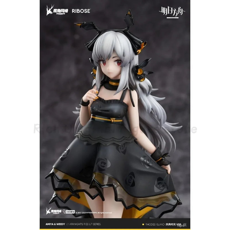 In Stock RIBOSE Arknights RISE UP Weedy/Amiya Celebration Time Ver. Game Characters Models Toys Figures