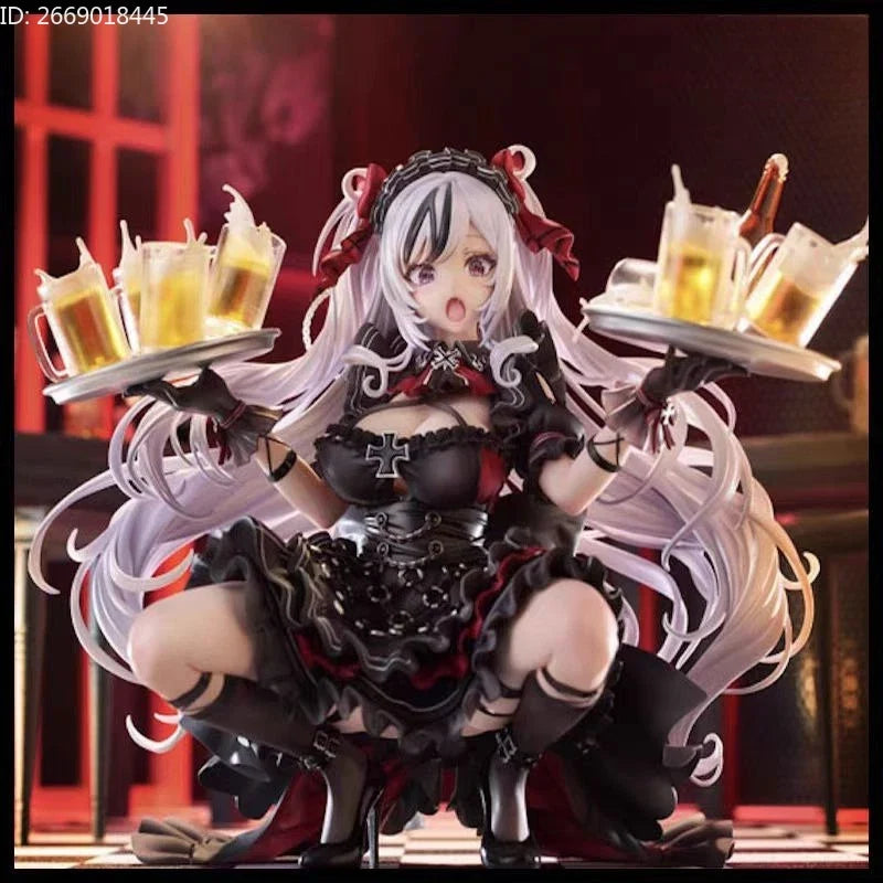 【Presale】Azur Lane Action Figurals KMS Elbe Game Character Sculpture Anime figurine Statue Figures Cartoon Collectible Model
