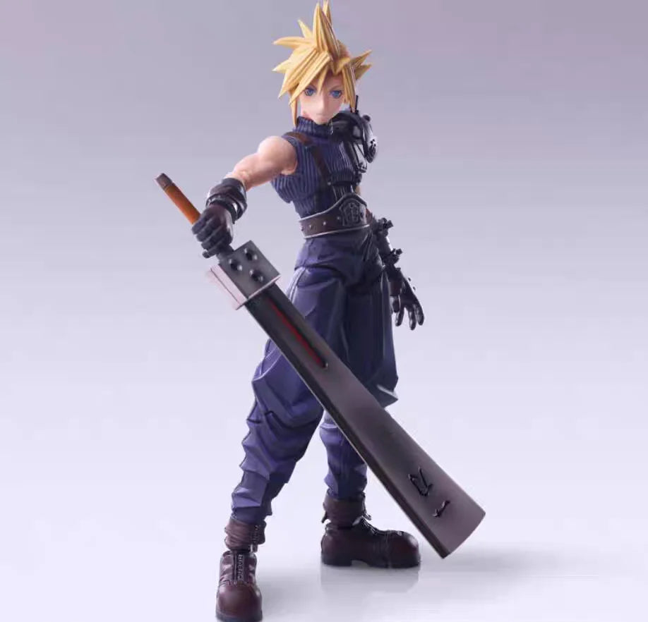 Square Enix Final Fsy VII Claude Limited Edition Collectible Figure PVC Material Suitable for Ages 6 And above
