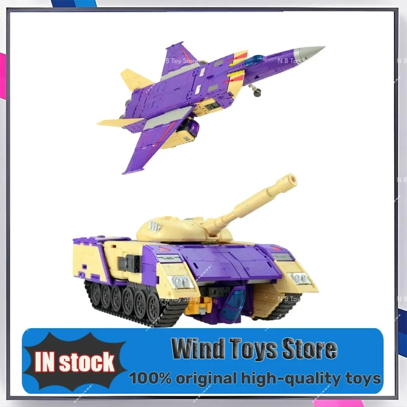IN STOCK 3.0 Transformation G1 DX9 D08 Wegalt MP Blitzwing Version Three Changes Airplane Tank Model Toy Action Figures
