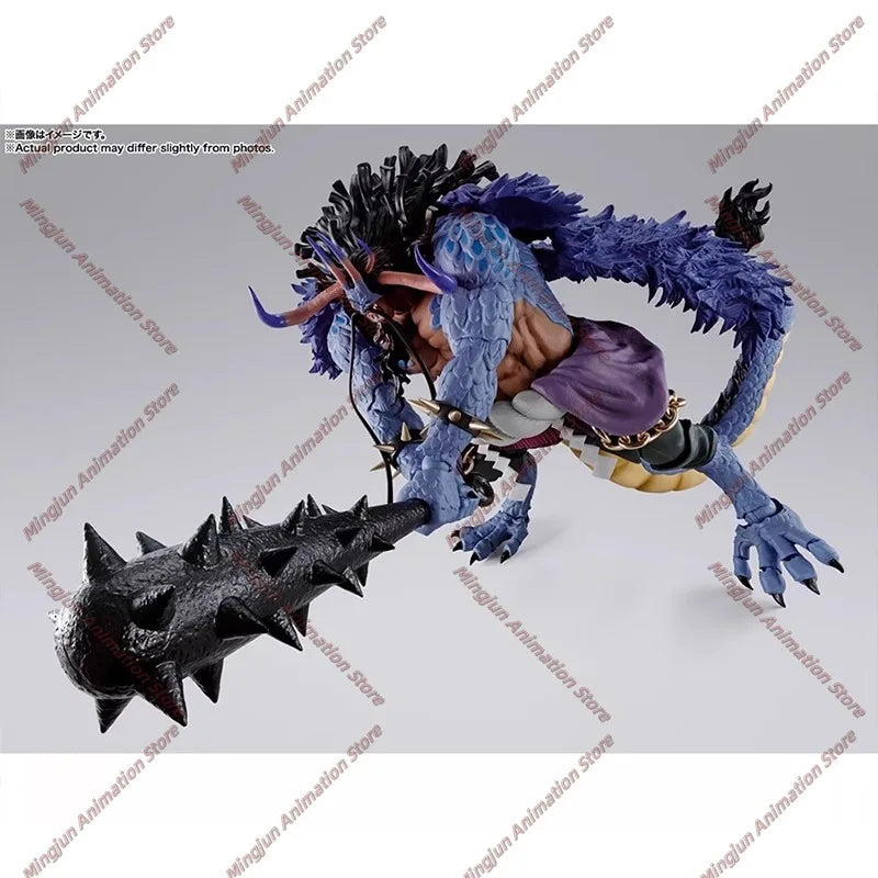 In Stock Bandai SHF One Piece One Piece Kaido of The Beasts Human-Beast Type Original Yonko Action Figures Collection Gifts