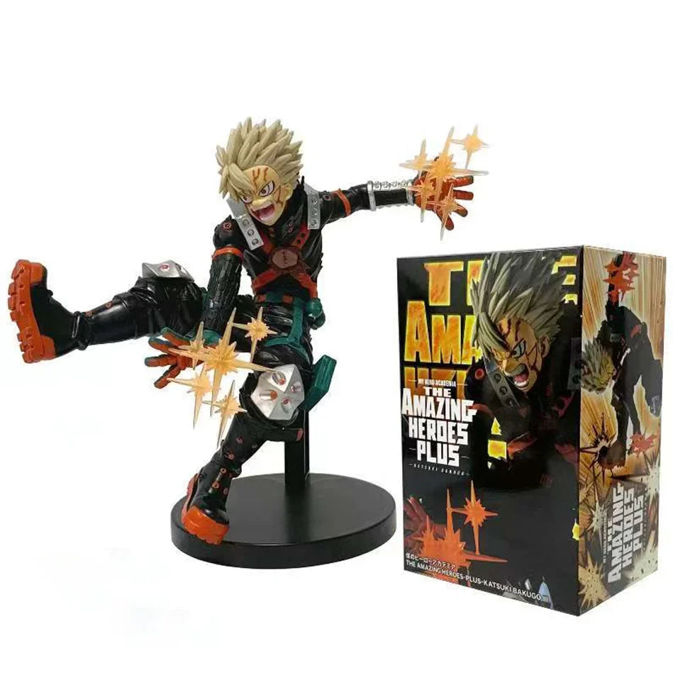 My Hero Academia Todoroki Shoto Izuku Midoriya Deku Bakugou Katsuki final version PVC Action Figure No Hero Collectible Model