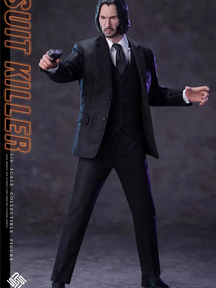 PRESENT TOYS PT-sp61 1/6 Scale Classic Movies Killing God JOHN WICK Keanu Reeves Male Warrior Full Set 12Inch Action Figure Doll