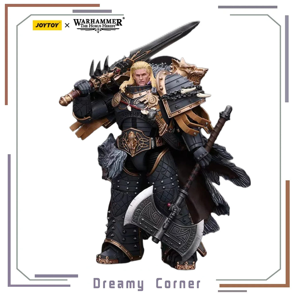 【In Stock】JOYTOY Warhammer 40K Space Wolves Leman Russ Primarch of The Vlth Legion 1/18 Action Figure