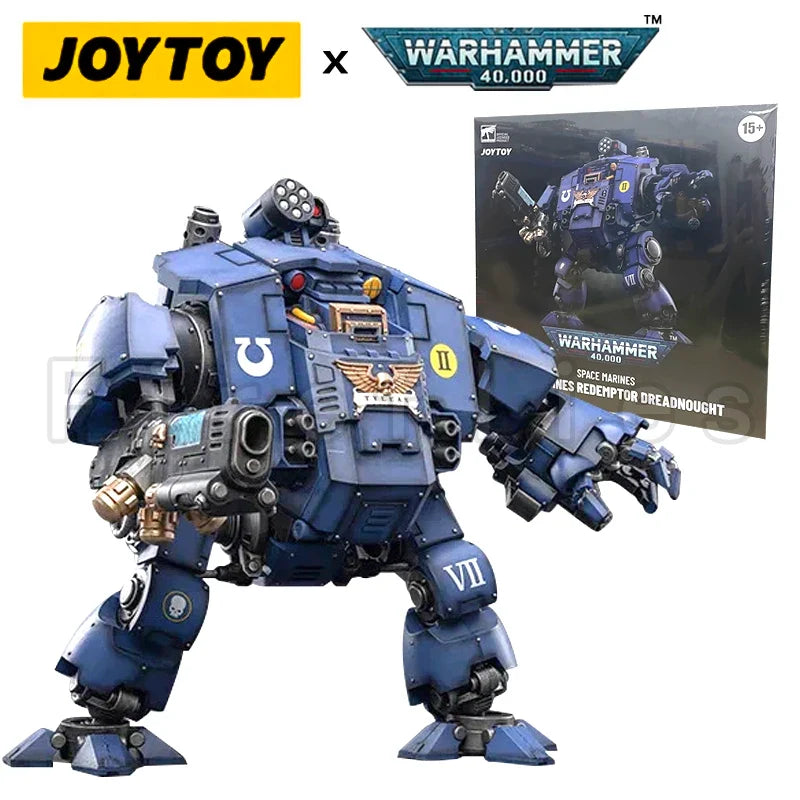 1/18 JOYTOY Action Figure Mecha 40K Redemptor Dreadnought Brother Tyleas Re-issue Version Anime Model Toy