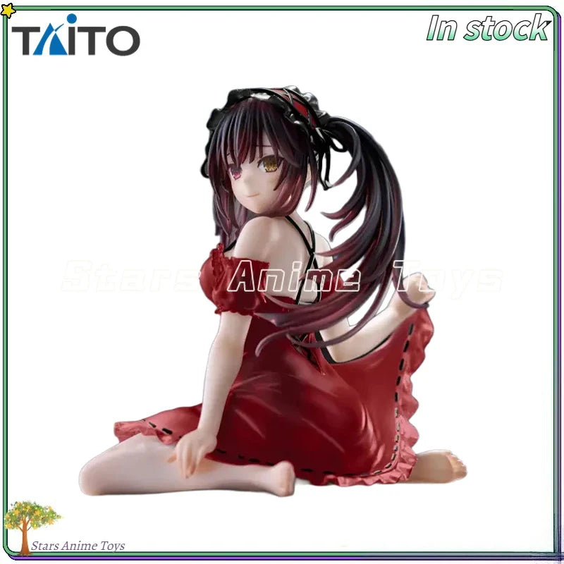 Original TAiTO Desktop Cute DATE A LIVE Kurumi Tokisaki Pajamas Style New Edition Animation Figures Collection Model