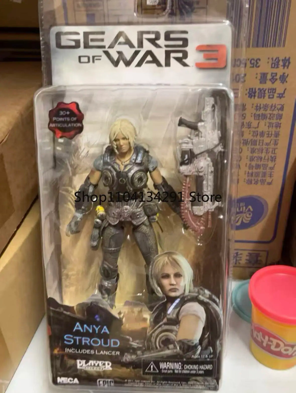 Original Storm Toys Gears of War Full Series Soldier Figures 6-inch Beast Rider 18cm Articulated Action Figure Collector's Gift
