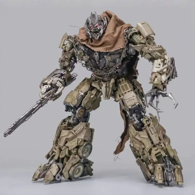 In Stock DP01V Oil Tank Via Upgraded Version Yellow Green Megatron Movie Version Model Toys