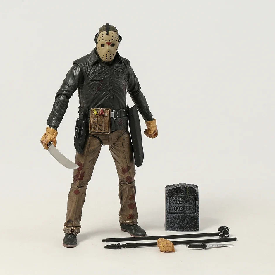 NECA Horror Movie Character Jason Action Figure Collectible Model Toy Gift Doll Figurine