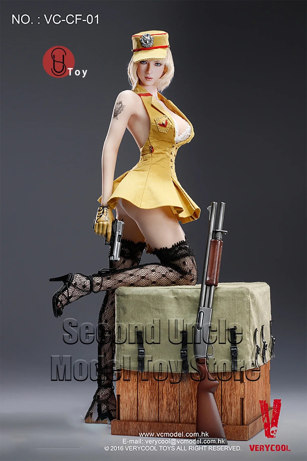 VERYCOOL VC-CF-01 1/6 Lurker Female Soldier Game character 12''  Action Figure Full Set Collectible Model Toys Gift