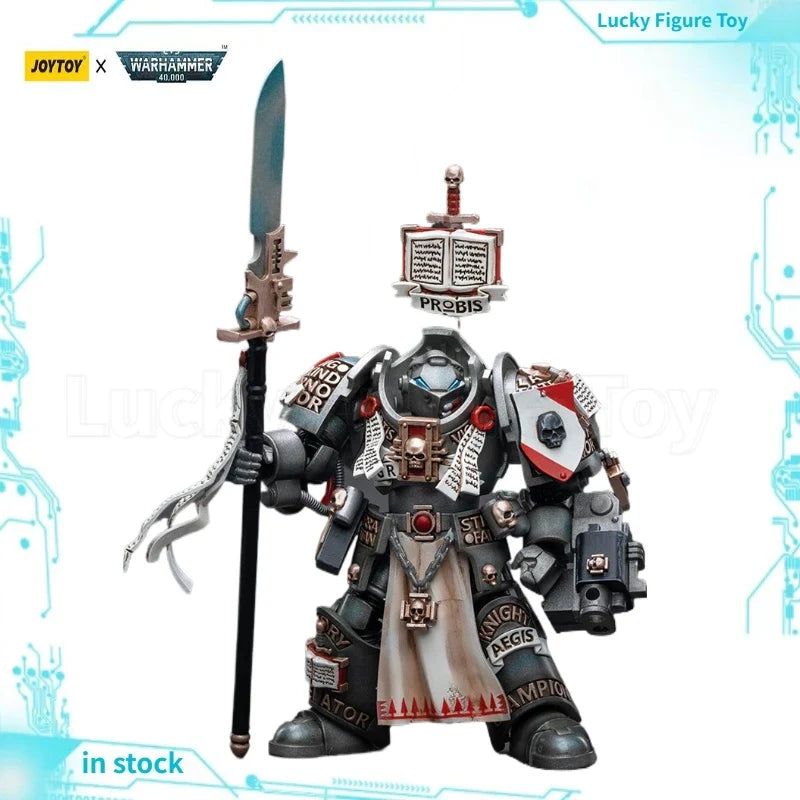 【Original】JOYTOY Warhammer 40K Grey Knights Terminator Jaric Thule 1/18 Action Figures Soldier Model