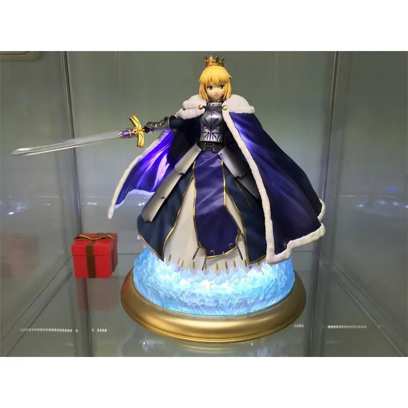 Saber/Artoria Pendragon [Deluxe Editi H25cm 1/7 100% Genuine Original Anime Figure Toys Collection
