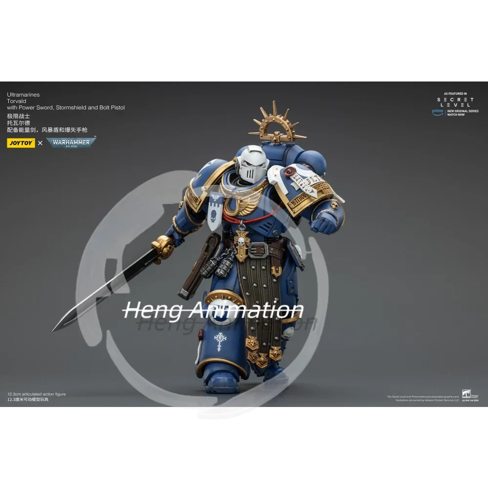 New Product: JOYTOY "Warhammer 40K" Ultramarines Titus Metaurus Torvald Brand-new Articulated Figure Models