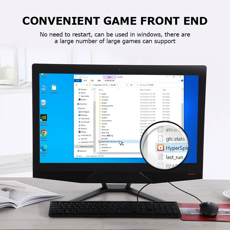 KINHANK12TB Hyperspin HDD With 100000+ Retro Games For PS4/PS3/PS2/Wii/Wiiu/SS/N64 Portable Game HDD For Win 7/8/10 PC