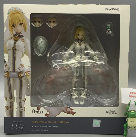 【FS】 Original Max Factory figma 559   Fate/Grand Order Nero Claudius (Bride) Figure Model Toys Gifts Collection