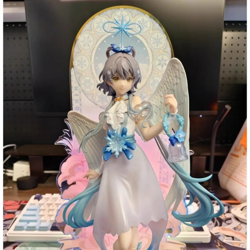 In-stock Qingcang Luo Tianyi Snow Angel 1/6 Scale Authentic Anime Figure Official VSINGER Peripheral Decoration Collectible Gift