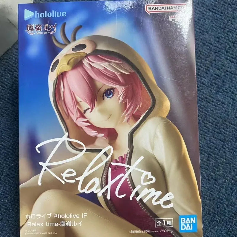 Original Bandai Banpresto Relax Time Hololive Takane Lui Sammelanimation auf Lager Figur Vtuber Virtual Idol Modell Spielzeug wy