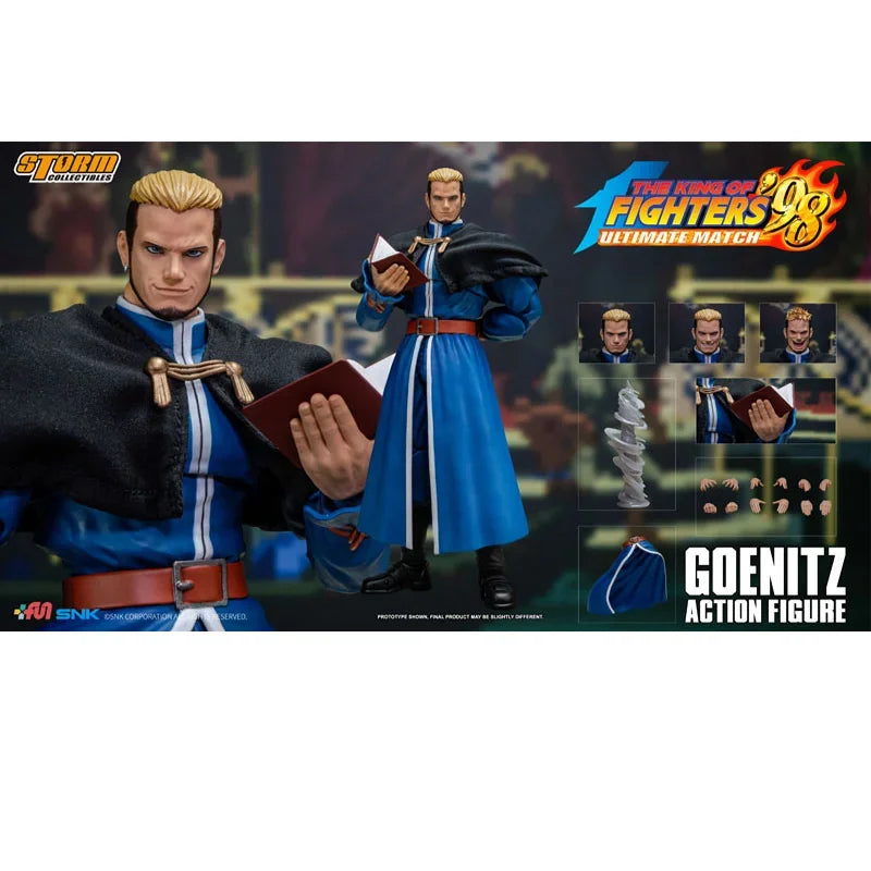 Original Storm Toys ST The King of Fighters 98 Ultimate Match Goenitz In Stock Anime Collection Figures Model Toys