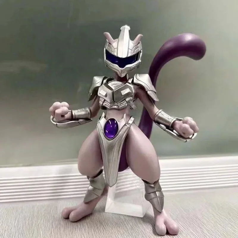 Pokemon Mewtwo Legendary Action Figures Anime Model Perimeter Car Interior Ornaments PVC Toys Doll Collection Children Gifts