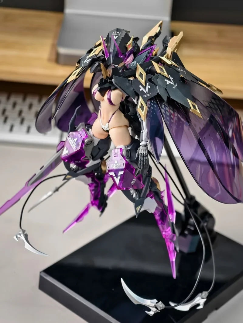 Genuine Eamestcore Craft Pink Female Figure Star Flower 1/10 Finished Machine Action Figure Girl Model Toy Collect Toys Gifts