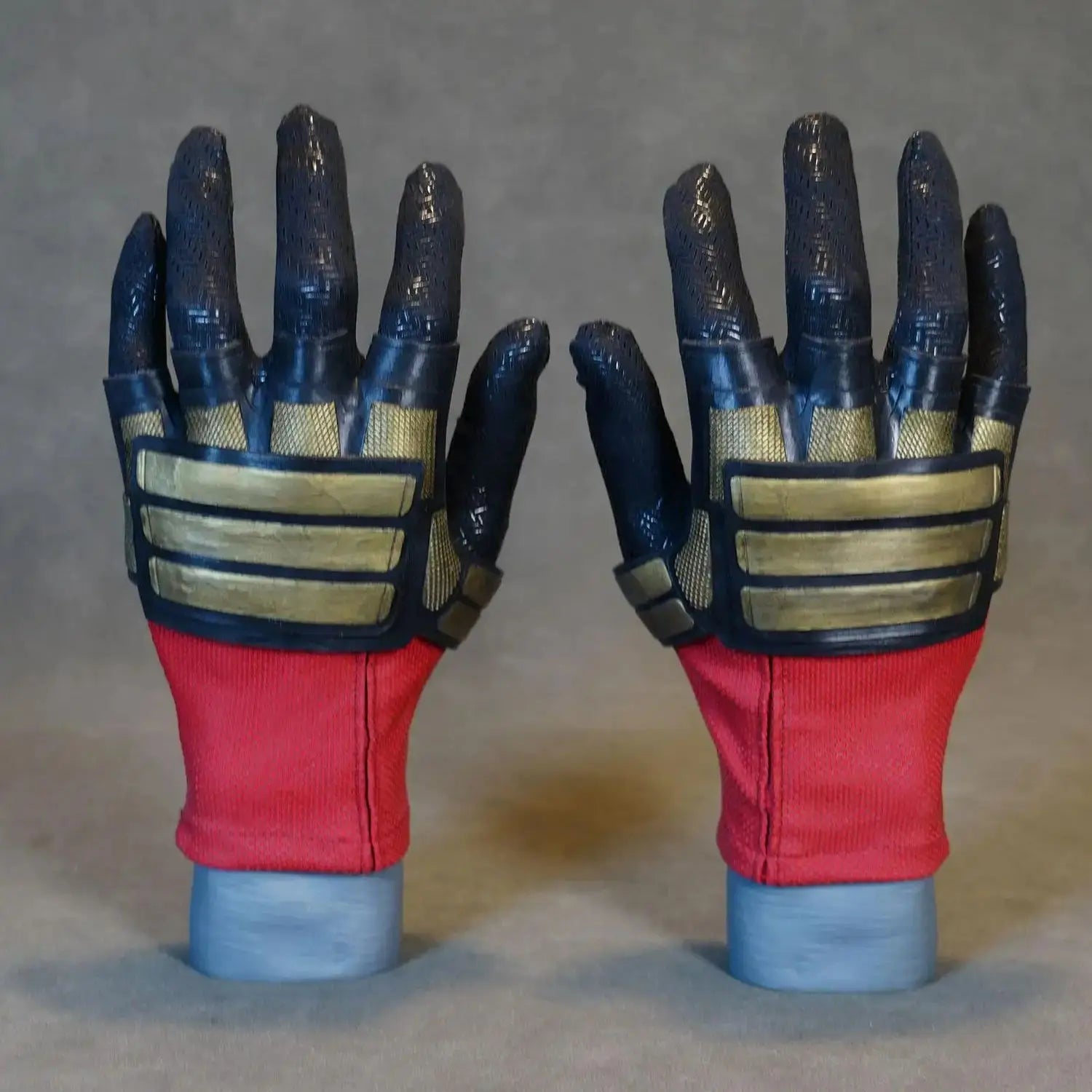mar-vel Deadpool 3 Gloves Movie Restoration Self Built Model Handmade Adult Halloween Cosplay Gloves Accessory Gift (One Size)
