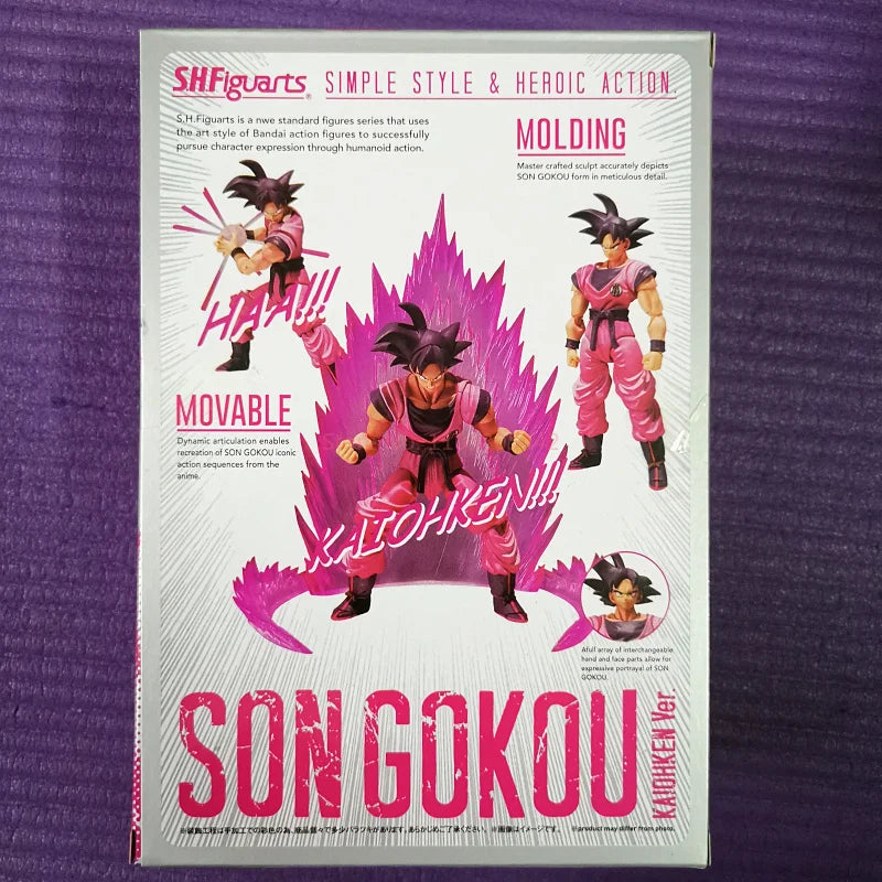 16cm Anime Dragon Ballz Shf Hyper Articulated Action Figure Set Saiyan Black Hair Second Generation Son Guku Model Kids Toy Gift