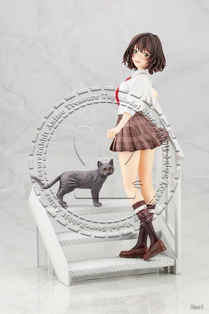 In Stock Original Genuine Kotobukiya Bottom-tier Character Tomozaki Hinata Aoi 1/7 PVC Anime Figure Statue Collectible Gift