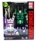 In Stock Original Hasbro Transformers Generations Titans Return Decepticon Revolver Six Shot Bewegliche Super Actionfigur