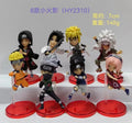 8pcs/set Naruto PVC Action Figure Model Toys