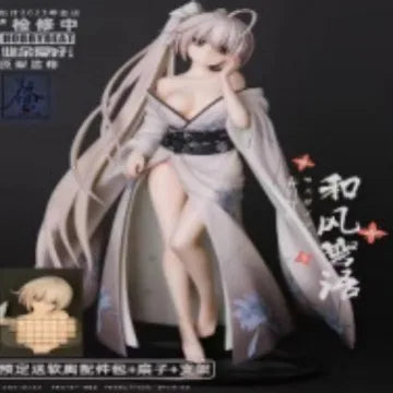 Hefengqiong Yuji Bathing Gown Kasugano Sora Garage Kit Anime Second Beautiful Girl Decorative Action Figure Collectible Toy