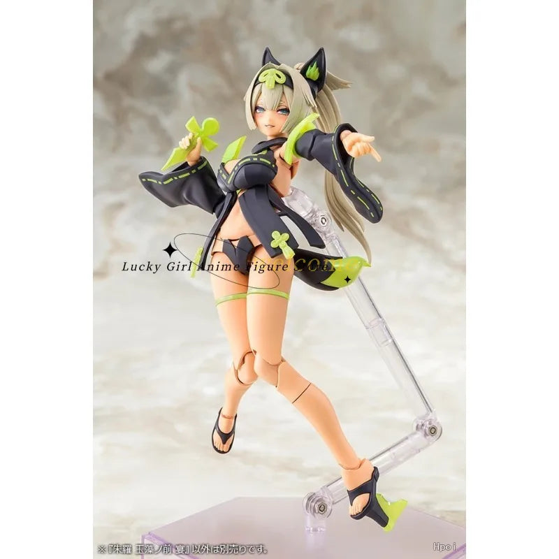 '-In Stock Original Kotobukiya Megami Device Shura Tamamo Mae Banquet (Utage) Mecha Assembly Models Ornaments Toys Boys  Statue