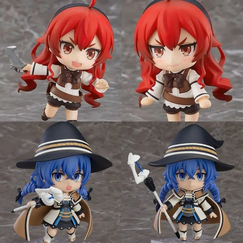 GSC Nendoroid 1567# 1749# Mushoku Tensei Roxy Migurdia Eris Dual Pack 10cm PVC Model Toys Change Face Articulated Decoration