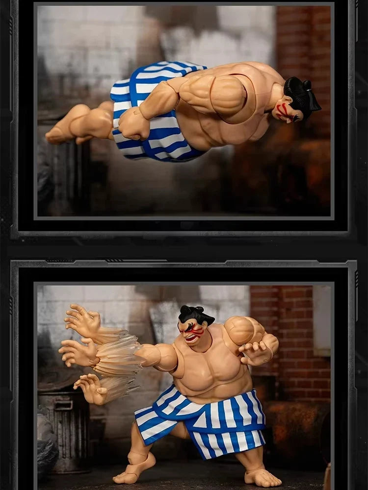 2026 New Jada Toys Street Fighter II 2 Edmond Honda Sumo Action Figures 6-Inch Posable Figure Collectible Toy Children Gift