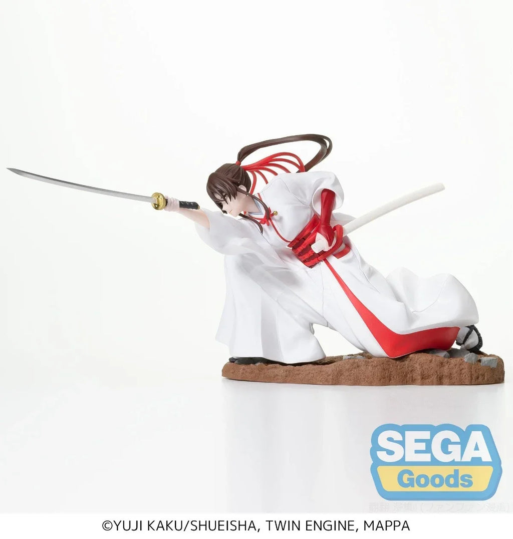 SEGA Genuine Luminasta Hells Paradise Yuzuriha Sagiri Yamada Asaemon Gabimaru Figure Collection Figurine Toys Model Doll Gift