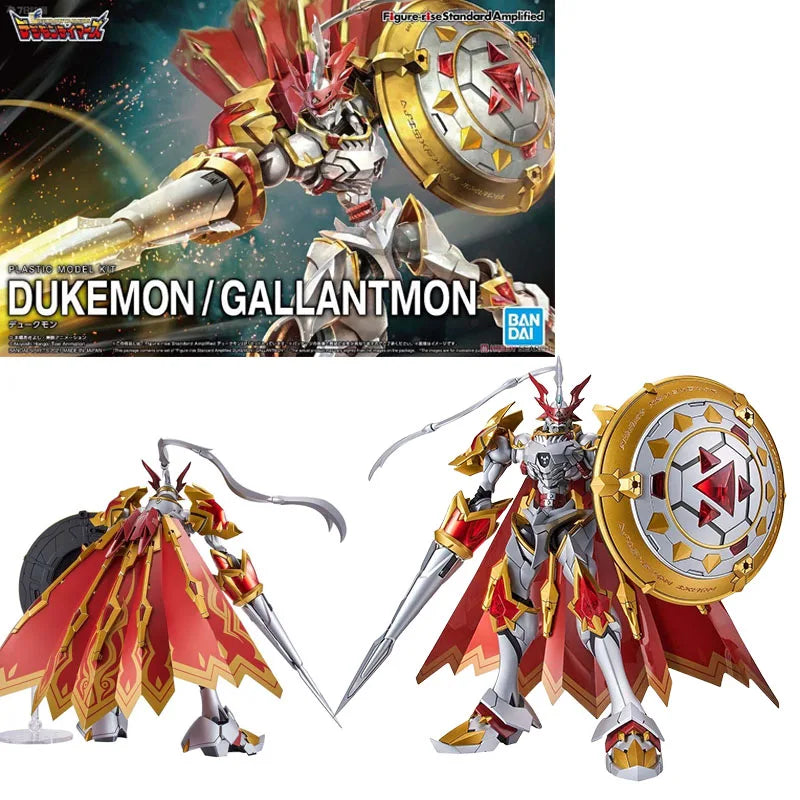 Bandai Genuine FRS Digimon Adventure Metal Garurumon War Greymon Omegamon X-Antibody Anime Action Figure Assembly Model Toy Gift