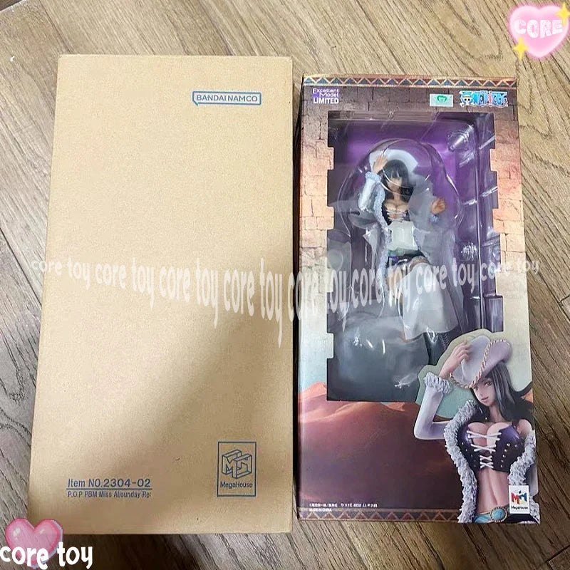 In Stock One Piece Meow Megahouse Mh Pop Memory Playback  Nico Robin  Action Figure Precious Collection Value Christmas Gift Toy