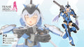IN Stock Original Kotobukiya FG165 Frame Arms Girl P3 Stylet Assembled Model Kit 15Cm Action Figure Model Collectible Toys Gift