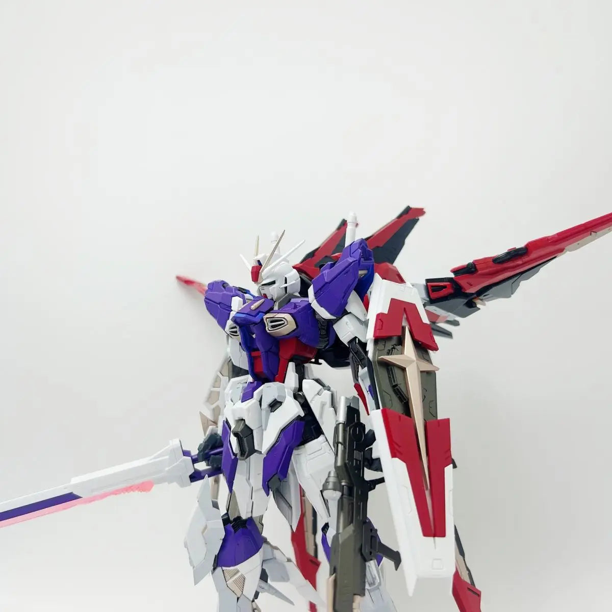 1/100 MG Force Impulse Eagle EG-01A ZGMF-X56S/α Action Figure Assembly Model Kits Alloy Skeleton Plastic Robot Collection Toys