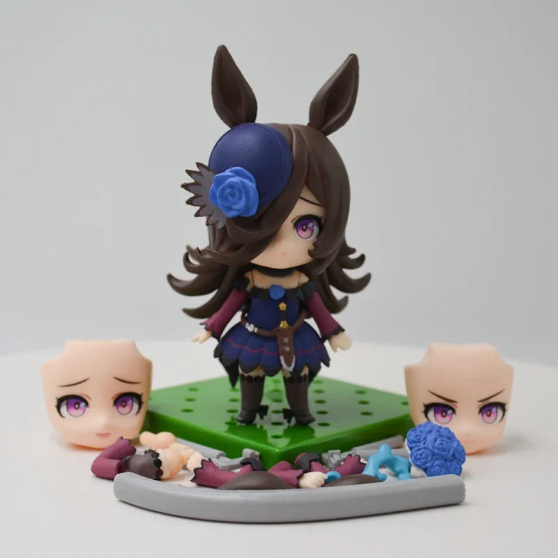 #2665 Umamusume Pretty Derby Mihono Bourbon Anime Figure Gold Ship/Tokai Teio/Matikanetannhauser Action Figure Model Doll Toys